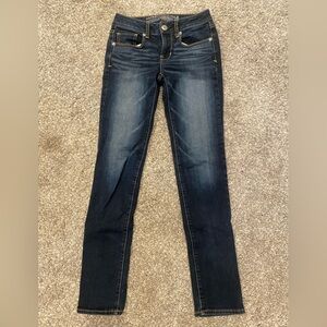 American Eagle Outfitters Blue Skinny Jeans Modern Style